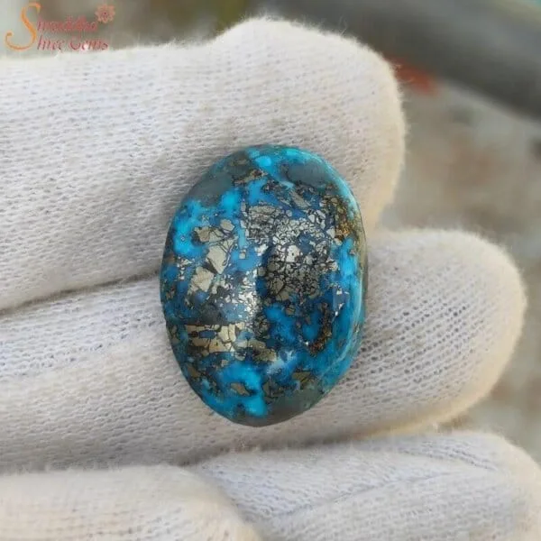 Natural 7 Carat Turquoise (Firoza) Gemstone