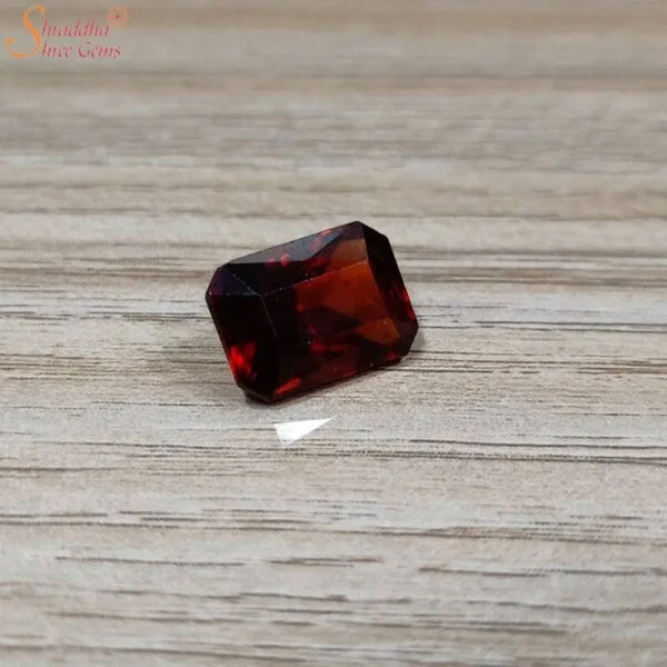 7 Carat Loose Hessonite Garnet Gemstone (Gomed)