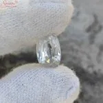 8 Carat Natural White Zircon Gemstone