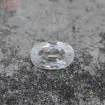 8 Carat Natural White Zircon Gemstone