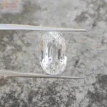 8 Carat Natural White Zircon Gemstone