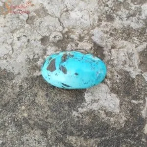 Natural 11 Carat Turquoise (Firoza) Gemstone