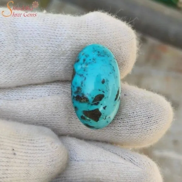 Natural 11 Carat Turquoise (Firoza) Gemstone