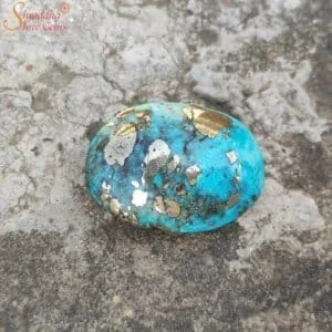 Natural 10 Carat Turquoise (Firoza) Gemstone