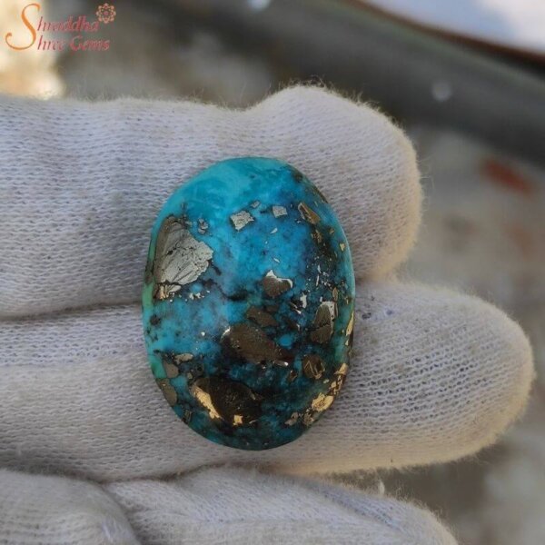 Natural 10 Carat Turquoise (Firoza) Gemstone