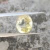 Oval Shape 6 Carat Yellow Sapphire Gemstone