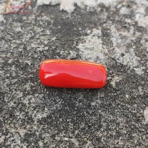 Certified 6 Carat Coral (Munga) Gemstone