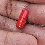 Certified 6 Carat Coral (Munga) Gemstone