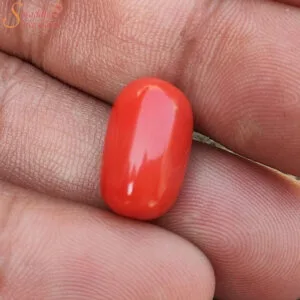 11 Carat Coral (Munga) Gemstone