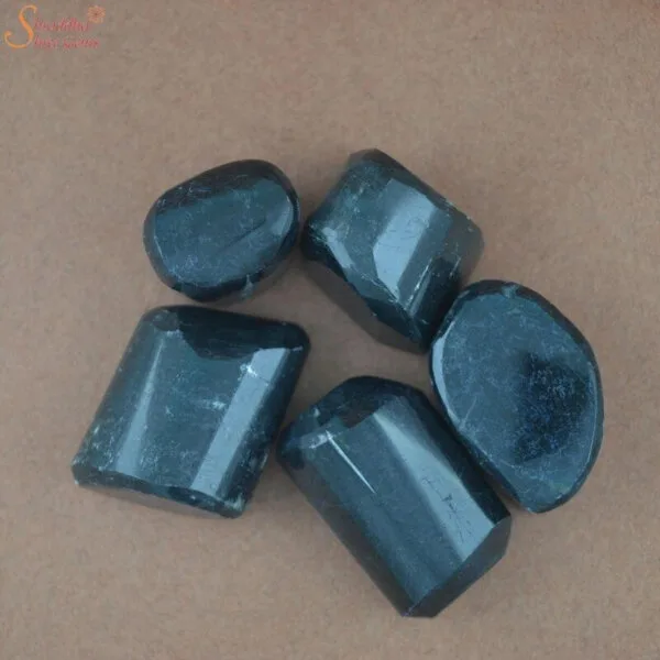 Natural Black Tourmaline Tumble Stone Shraddha Shree Gems