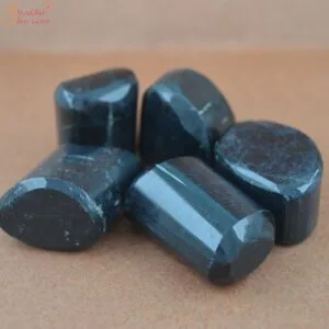 natural black tourmaline tumble stone