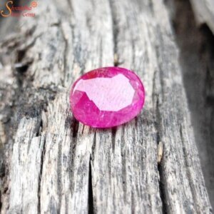 Natural Burmese Ruby Gemstone, Manik Stone