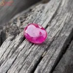 Burmese ruby gemstone