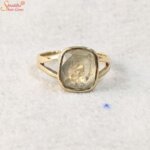 high quality yellow sapphire ring
