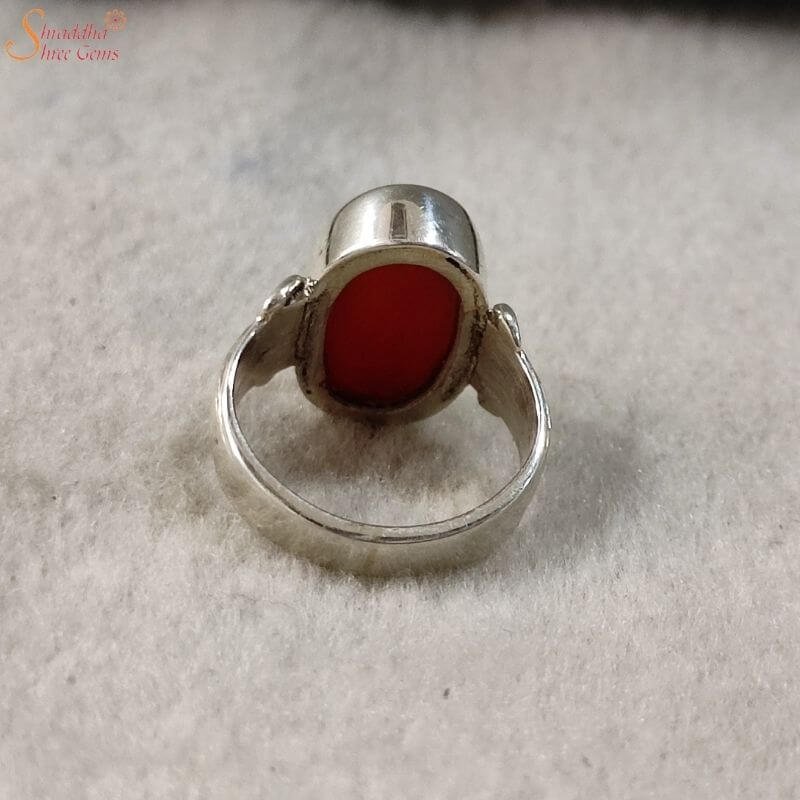 Coral Red Stone Silver Ring, Boho Gemstone Jewelry, Vintage Style Gift for  Woman, Natural Stone Rings, Victorian Style Grandma Ring Gift - Etsy | Stone  rings natural, Coral stone ring, Boho rings