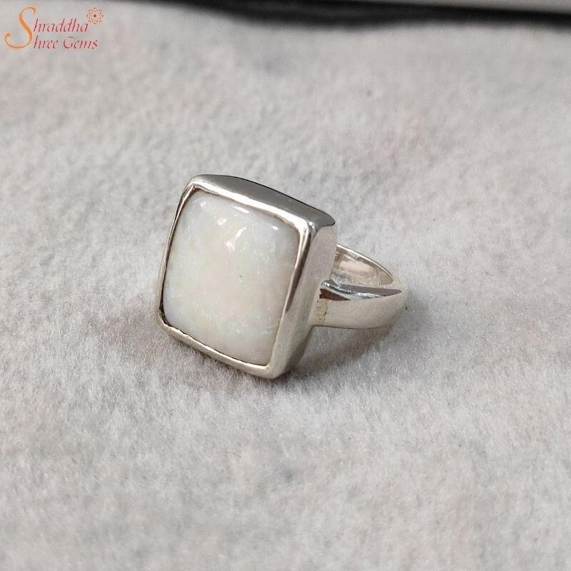 Buy Small Z Hing Stone Rose Quartz Ring - Accessorize India