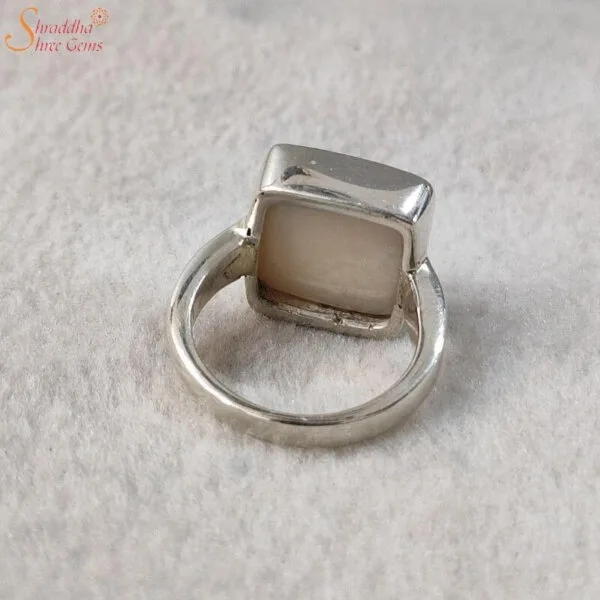 natural opal gemstone ring