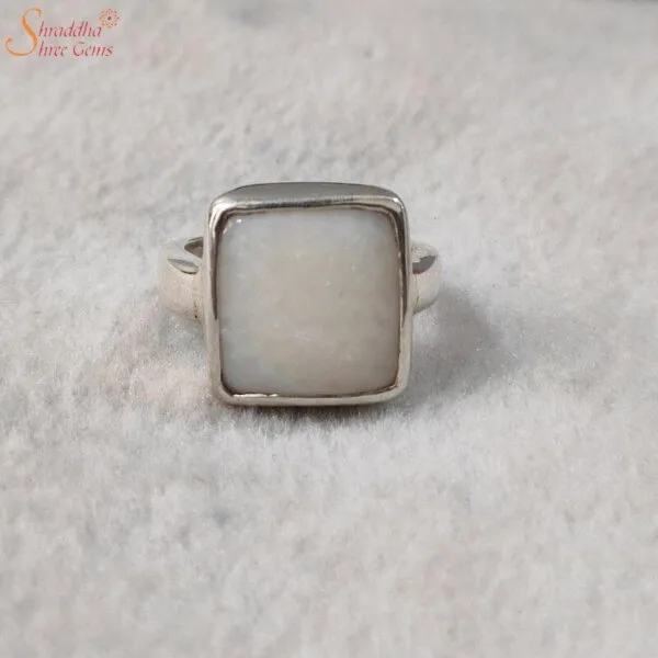 natural opal gemstone ring