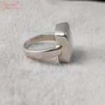 natural opal gemstone ring