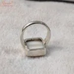 natural opal gemstone ring
