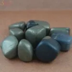 natural pyrite tumble stone