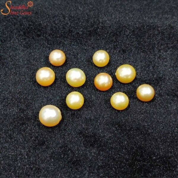 south sea yellow pearl gemstone