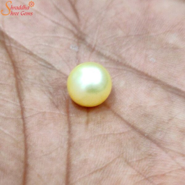 south sea yellow pearl gemstone