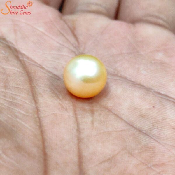 south sea yellow pearl gemstone