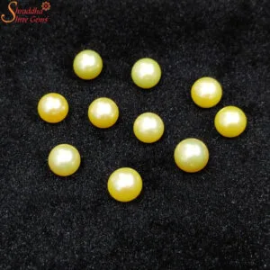 south sea yellow pearl gemstone