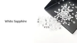 white sapphire