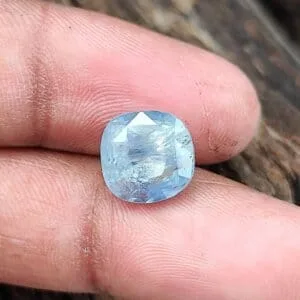 natural 6.96 carat ceylon blue sapphire stone