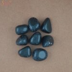 natural black obsidian tumble stone