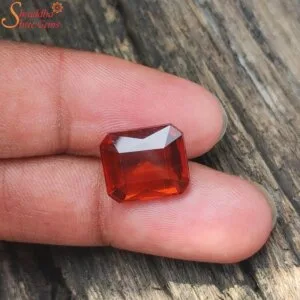 natural ceylon loose hessonite garnet gemstone