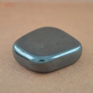 natural hematite tumble stone