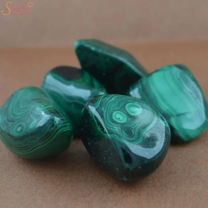 natural malachite tumble stone natural malachite tumble stone