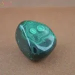 natural malachite tumble stone