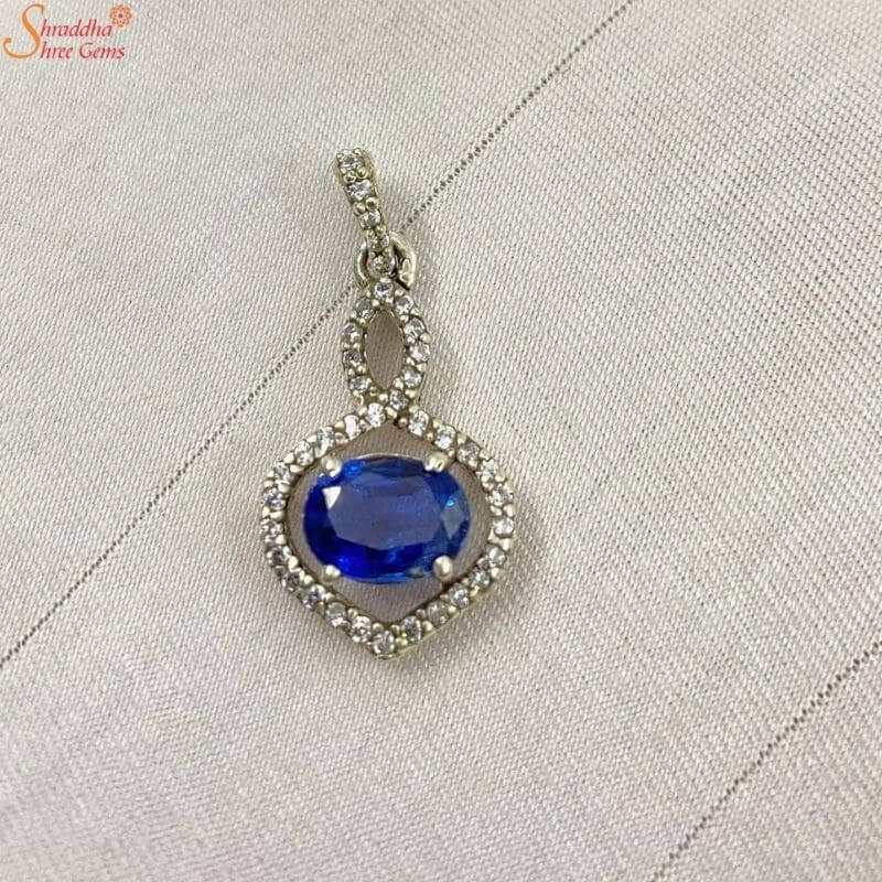 Athena Necklace- 1.13 Carat Teal Blue Oval Sapphire – Porter Gulch