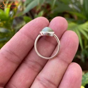 cats eye gemstone ring