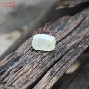 certified yellow sapphire gemstone