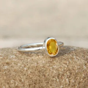 citrine ring