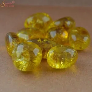 citrine tumble stone