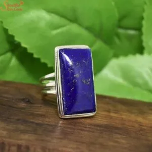 handmade lapis lazuli ring