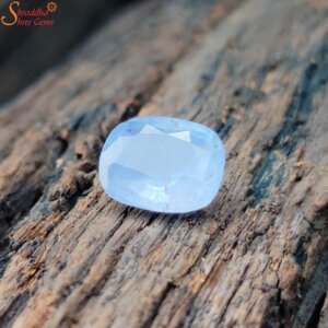 4.18 Carat Ceylon Blue Sapphire Gemstone, Neelam Stone