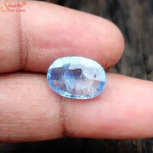 natural blue sapphire gemstone