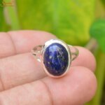 natural lapis lazuli ring
