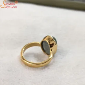 natural lehsunia gemstone ring