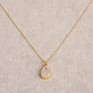 natural moonstone necklace