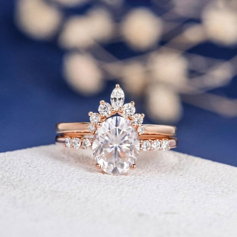 Buy Malabar Gold and Diamonds 22k Rose Gold & Diamond Ring Online At Best  Price @ Tata CLiQ