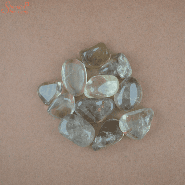 smoky quartz tumbled stone