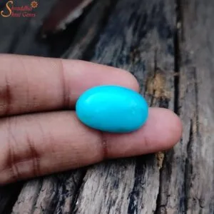 certified iran turquoise gemstone